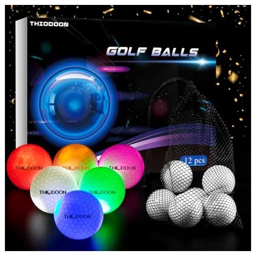 THIODOON Upgraded Glow in The Dark Balls
