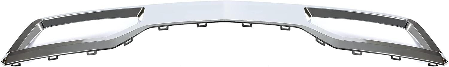 KUAFU Front Bumper Skid Plate Compatible with 2019-2022 Chevy Chevrolet Silverado 1500 LTD Chrome Lower Cover Trim Replacement for 84176756