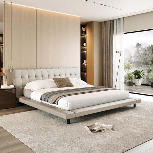 Image of Wakefit Somora King Size Non Storage Upholstered Bed