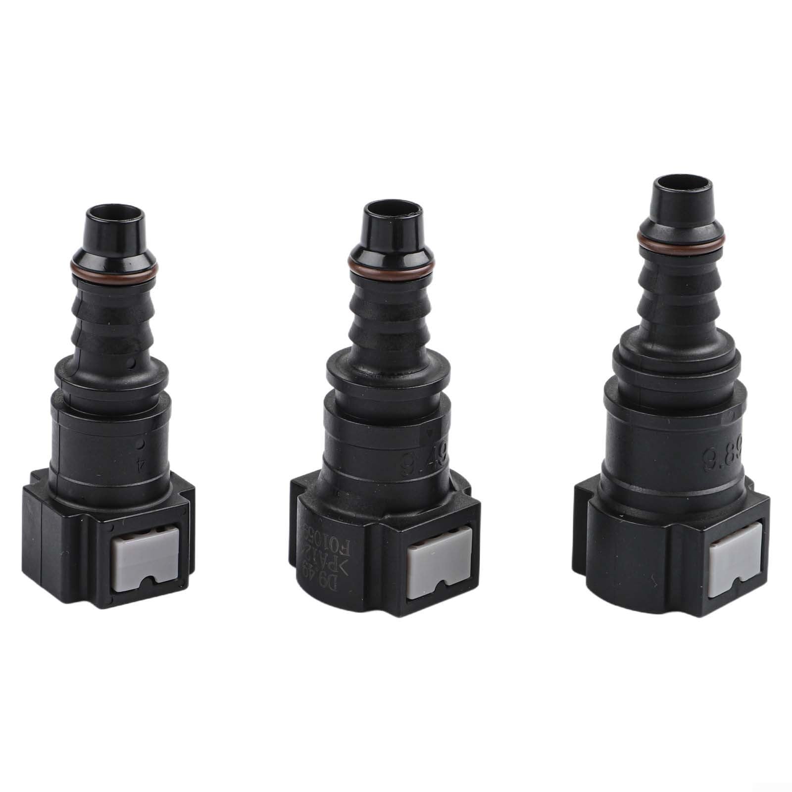 Ensemble de déconnexion rapide pour conduite de carburant, 24 pièces pour connecteurs de fluides automobiles pour accouplements à clip de tuyau, assortiment de réparation de tuyau d'essence 8 mm 9 mm