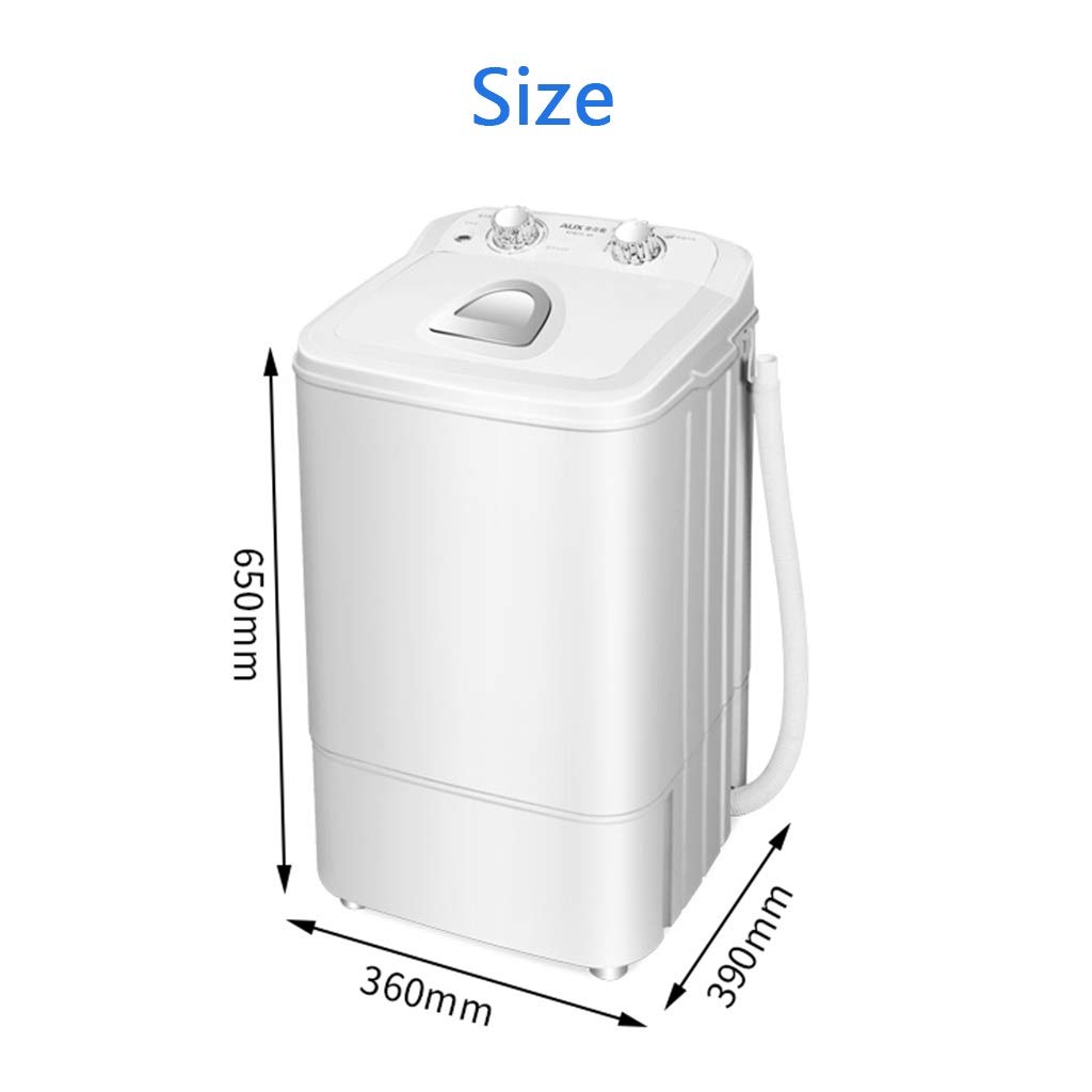 Pralka z suszarką wirową, pralka z pojedynczą wanną, pranie 4,6 kg, regulowany poziom wody, do apartamentu, hotelu, akademika/półautomatyczna
