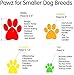 PawZ Rubber Dog Boots for Paws up to 2 1/2