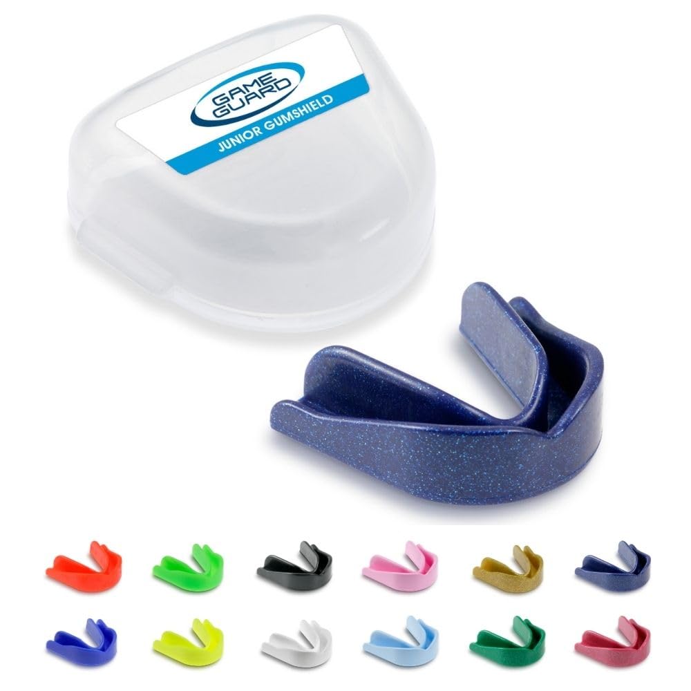 GAME GUARD protector bucal para hervir y morder/protector de encías - protector bucal moldeable/protectores de encías - júnior/niños/jóvenes - Aprobado por CE, deportes escolares, fútbol, rugby — view 27