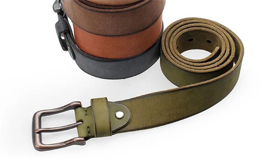 Men Retro Styles Pin Belts Jeans Leather Belt 3.8cm Width Pants Belt Leather Belt For All Seasons4