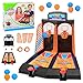 Ailyoo Mesa de Baloncesto Mini Dedo Canasta de Juguete Deportes para niños Juegos de Mesa Juego Doble Interacción Juguete/Pinball Baloncesto Mini Dedo Mini Mesa de Baloncesto