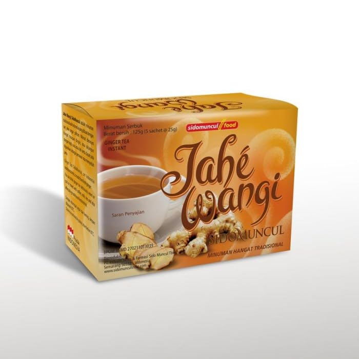 Amazon.com : Sidomuncul Jahe Wangi, Indonesian Ginger Tea, 5 cups