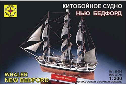 AEVVV Whaler New Bedford American Sailing Ship Model Kits Escala 1200 Instrucciones de montaje en ruso