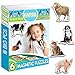 magdum Puzzle magnetique Enfant Animaux de Ferme - 6 Grand Animaux magnetiques - Magnet frigo Enfant - Puzzle Animaux - Puzzle Enfant - Puzzle Bebe - Puzzle Enfant 3 Ans - Magnet Puzzle -Puzzle 6 Ans