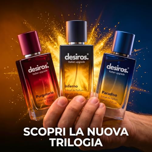 Miniatura 2 de Desiros Inferno Extracto De Perfume Para Hombre Sensual De Larga Duración Elegancia Italiana Y Atracción Irresistible Notas Cítricas, Frescas Y Amaderadas Concentración 25 De Aceites