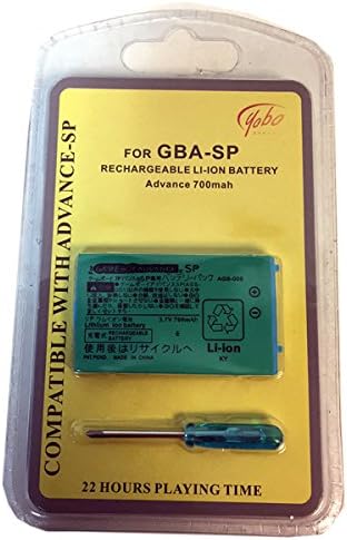 Gameboy Advance SP Rechargeable Battery with Tool Kit