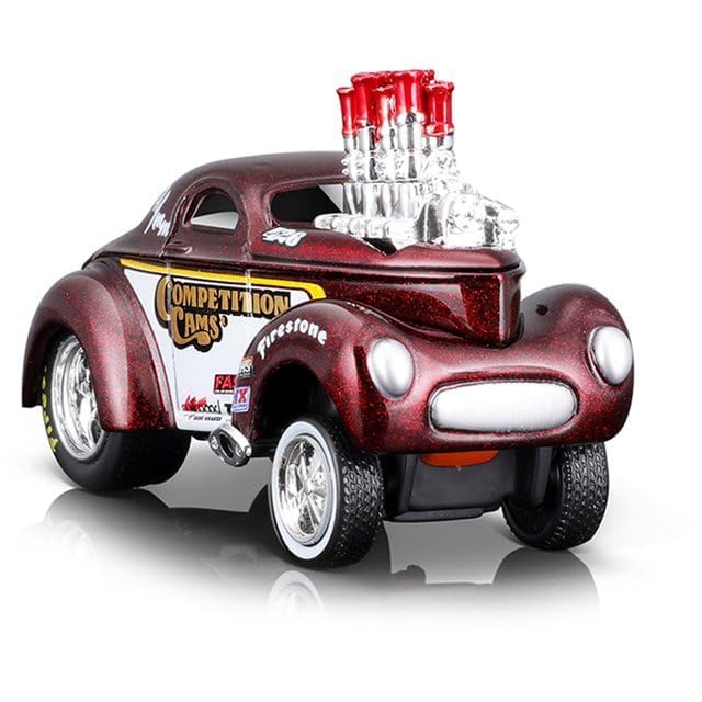 Modelo de Auto 1941 Coupe Competition Cams 1/64 miniatura 2