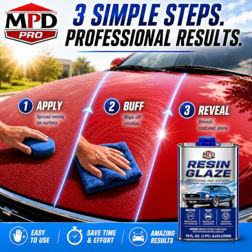MPD Pro Resin Glaze Cleaner & Polish