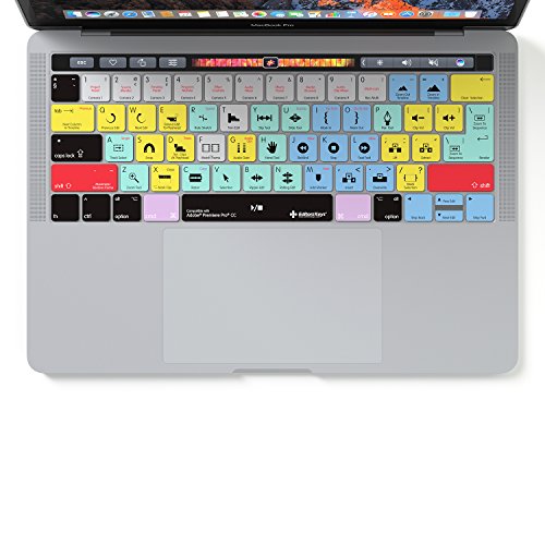 Adobe Premiere Pro Cc Keyboard Cover | Skin Fits Apple Macbook Pro Touch Bar 13" & 15" #TOP1