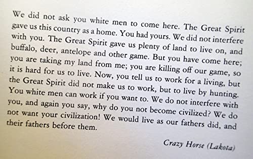 In the Spirit of Crazy Horse 0670836176 Book Cover