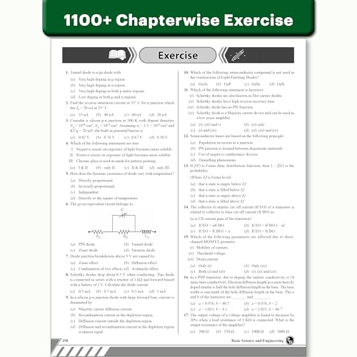 Image of PW RRB Technician Grade-l Signal Exam 2026 | Basic Science & Engineering and Basics of Computers & Applications l Chapterwise Theory & Exercise, 1200+ Questions (PYQs) with paper 2024