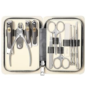 GMOIUJ Nail Clippers Set of Stainless Steel Pliers Household Mounted Finger