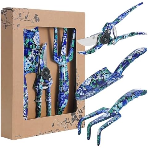 FLORA GUARD 3 Piece Aluminium Garden Tool Set Cover