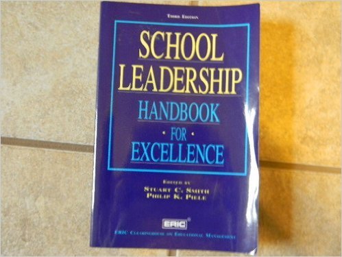 School Leadership: Handbook for Excellence 0865521352 Book Cover