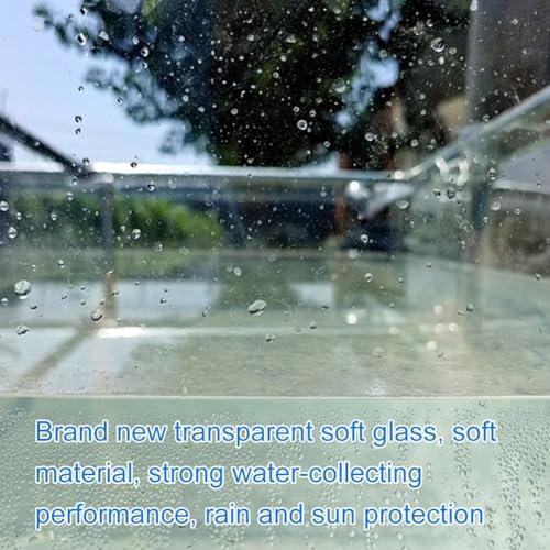 Tanque de estanque para Koi con ventana de visión transparente y válvula de drenaje - Acuario de PVC resistente con marco de acero sobre el suelo para la cría de peces y exhibición en el jardín