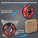 immagine 1SUNLU PETG 3D Printer Filament, 3D Printing PETG Filament 1.75 mm, Strong 3D Filament, 1KG Spool (2.2lbs), Red