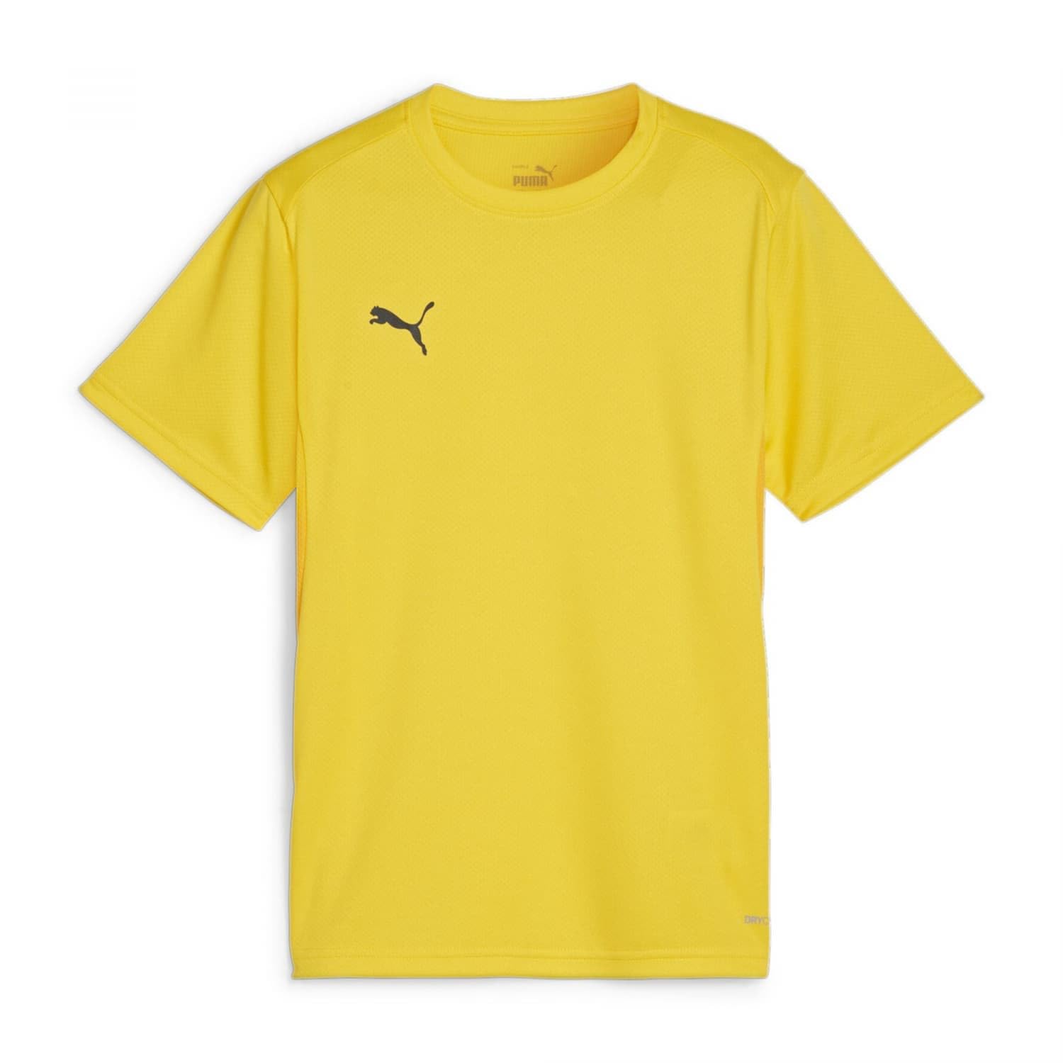 PUMA Unisex Teamgoal Jersey Jr Tee, Faster Yellow-puma Black-Sport Yellow, 116 EU