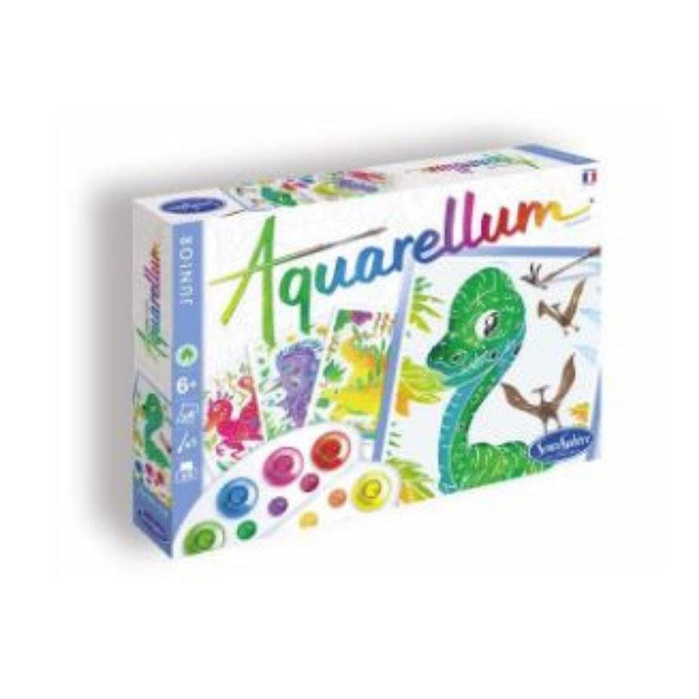 Sentosphere - AQUARELLUM Junior-Dinosaurs, 6511, 12 Count (Pack of 1)