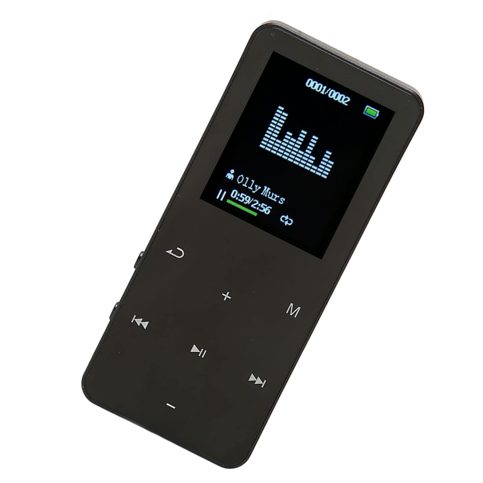 8G MP3 Player, 4.2 Touch Buttons Portable HD Recording MP4 Player Noise Reduction with Translation Dictionary for Athletes for Daily (Black)-image-11