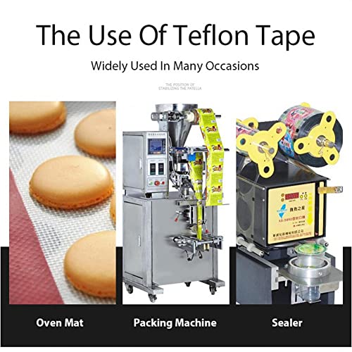 HOUCY Fita adesiva de resistência a altas temperaturas de 300 graus pano máquina de selagem de isola