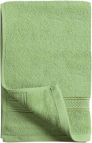 Image of Utopia Towels 6 Pack Premium Hand Towels Set, 16 by 28 inches, 100% Ring Spun Cotton, Ultra Soft and Highly Absorbent 600GSM Towels for Bathroom, Gym, Shower, Hotel, and Spa, Sage Green
