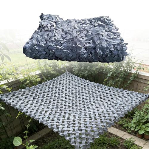 Générique Filet de Camouflage Voile Extérieur pour Pergola, Protection Solaire et Brise-Vue Toile Camouflage, 2x2m 3x4m 4x5m 5x6m 6x8m 12x20m Woodland...