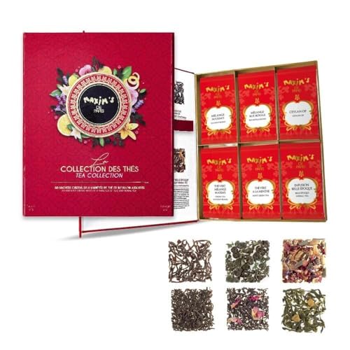 Maxim's de Paris - 30 Assorted Tea Bags Collection, 57g Gift Box