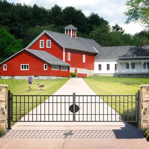 Chery Industrial 20 FT x 8FT Steel Farm Driveway Gate,Secure