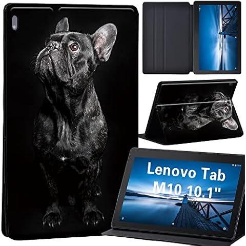 Animal Case for Lenovo Tab M10 - Bulldog Design Cover