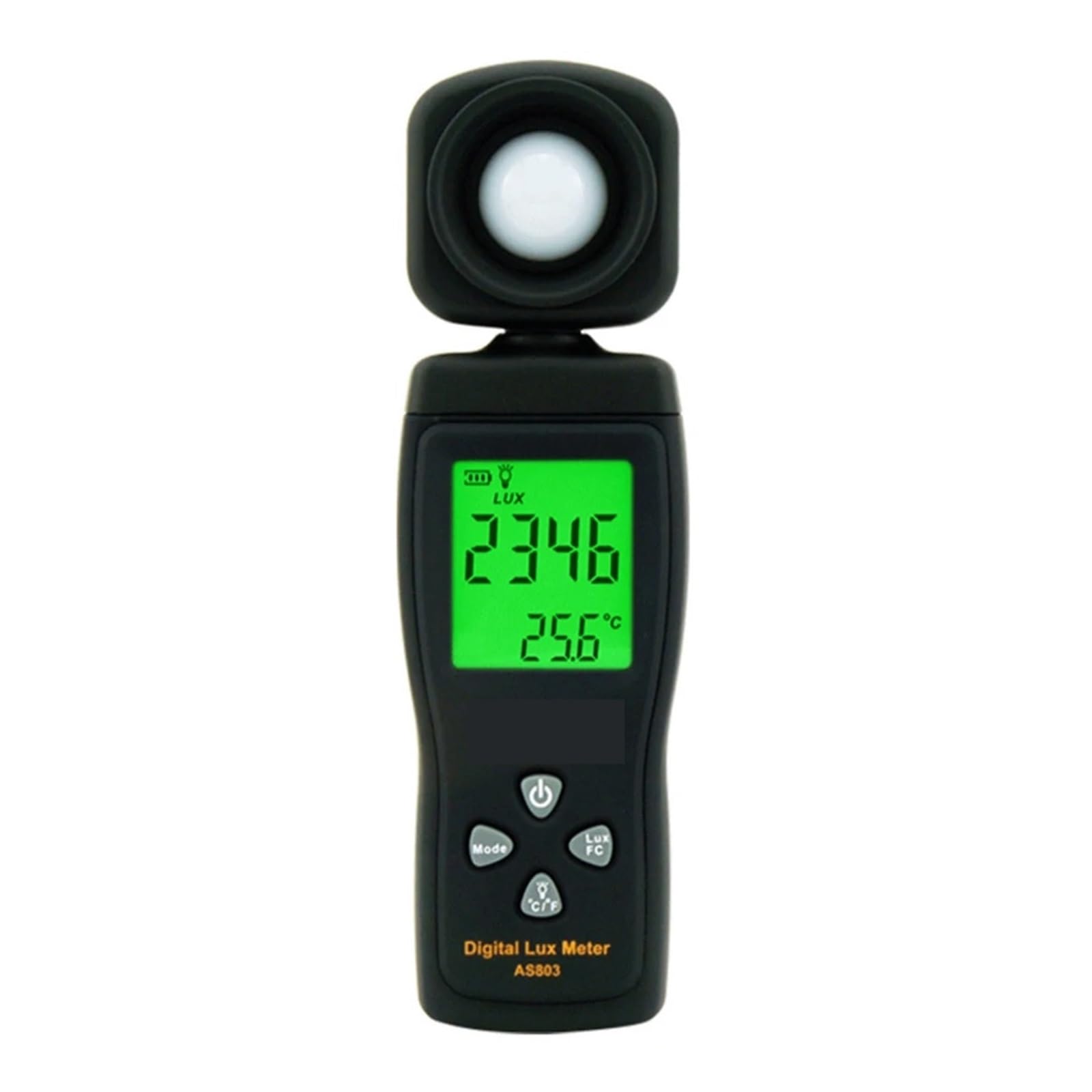 Mthckxjbsuz One Color Spectrometer Portable, Light Meter Photometer Photography Digital Luxmeter Integrated Illuminometer Enviromental Tester