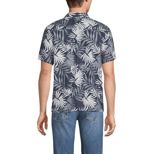 Lands' End Men's Short Sleeve Camp Collar Hawaiian Shirt2