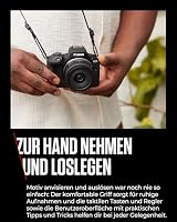 Canon EOS R100 (Gehäuse) mit RF-S 18–45mm & 55–210mm is STM – 24,1 MP APS-C Systemkamera – Dual Pixel CMOS AF, 4K-Video, 6,5 B/s, WLAN & Bluetooth - Perfekt, um kostbare Erinnerungen festzuhalten – Ansicht 9