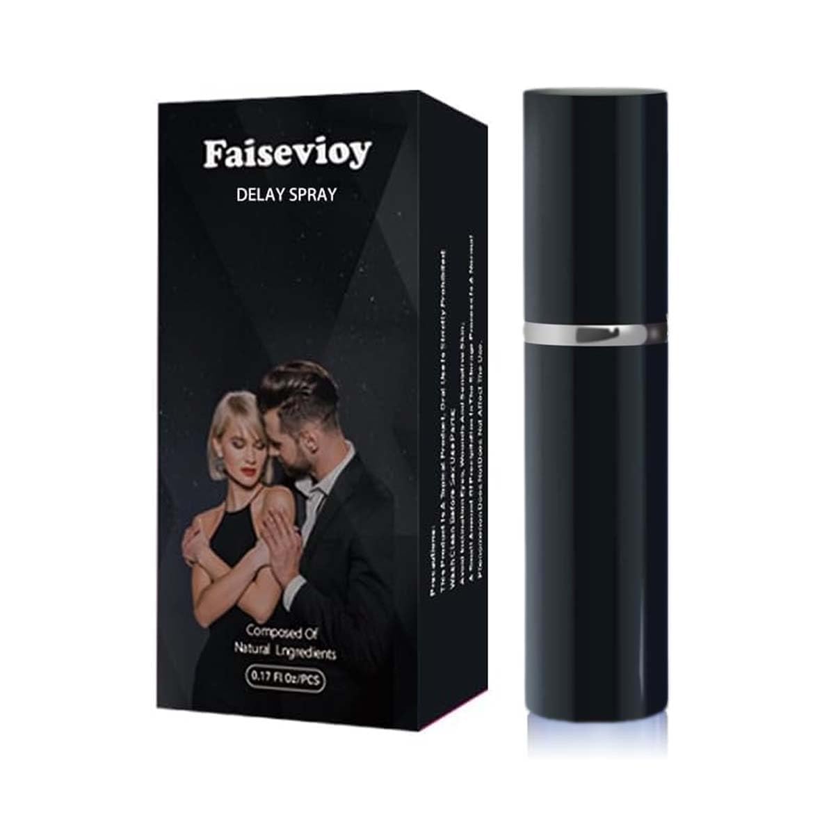 Enhancers - Men's Desensitising Delay Spray Helps Men's Stamina Last Longer in Bed - Safe Ingredients - 0.17 FL OZ