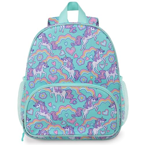 Image of Toddler Backpack for Girls 4-6, Preschool Kids Travel Daycare Bag,Kindergarten Unicorn Backpack