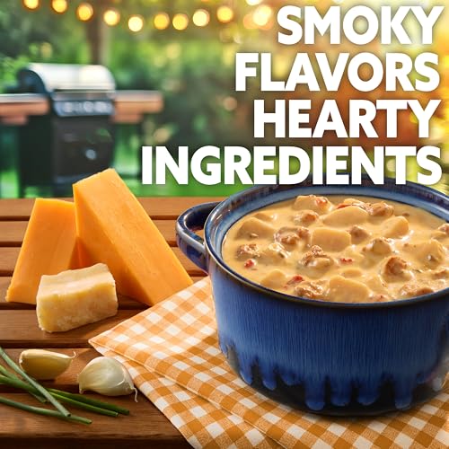 Image of Progresso Pitmaster Sausage & Beer Cheese with Potatoes Canned Soup, 18 oz