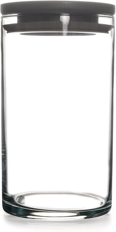 Paşabahçe Breakfast Club Gray Vacuum Glass Jar 730cc 2 pack