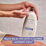 Aveeno Stress Relief Moisturizing Body Lotion with Lavender Scent, to help you feel Calm and Relaxed, Hydrating Body Lotion for Dry Skin, 33 FL OZ - Image 2