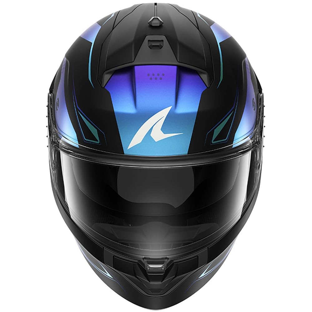 SHARK, Casco Moto Integrale RIDILL 2 MEKARIUM Black Blue KBB, XS