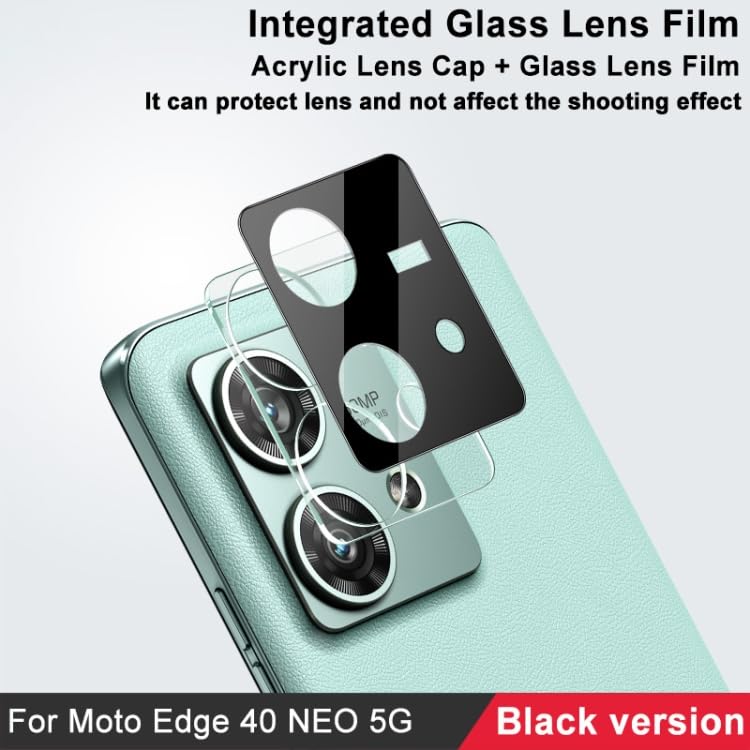 Image of Xmon Back Camera Lens Protector for Motorola Edge 40 Neo (1 Pack) Premium Camera Glass Protector Guard, Anti-Scratch, Ultra-Clear, Easy Installation