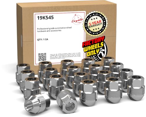 Image of Wheel Accessories Parts 20 pcs M12x1.5 12x1.5 Thread OEM Style Lug Nuts 1.23 inch Long Chrome 13 /16 inch 21mm Hex Hex Fits Chevrolet Malibu Camaro Corvette | Pontiac Firebird 9599296 | 611-150 | 12337896