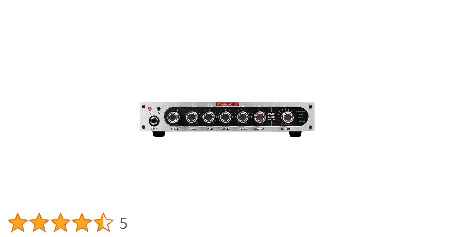 Amazon.co.jp: Positive Grid BIAS Mini Guitar ギターアンプ