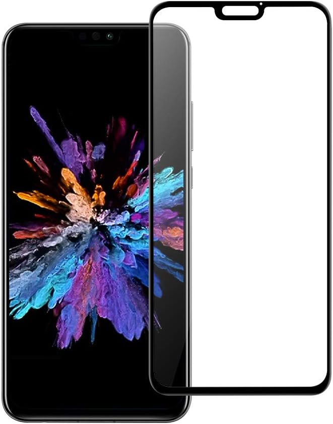 Honor 8X Screen Protector Tempered Glass, [Full Coverage] [Fully Adhesive] [Bubble Free] [HD Clear] 9H Protective Film for Huawei Honor 8X (1 Pack)