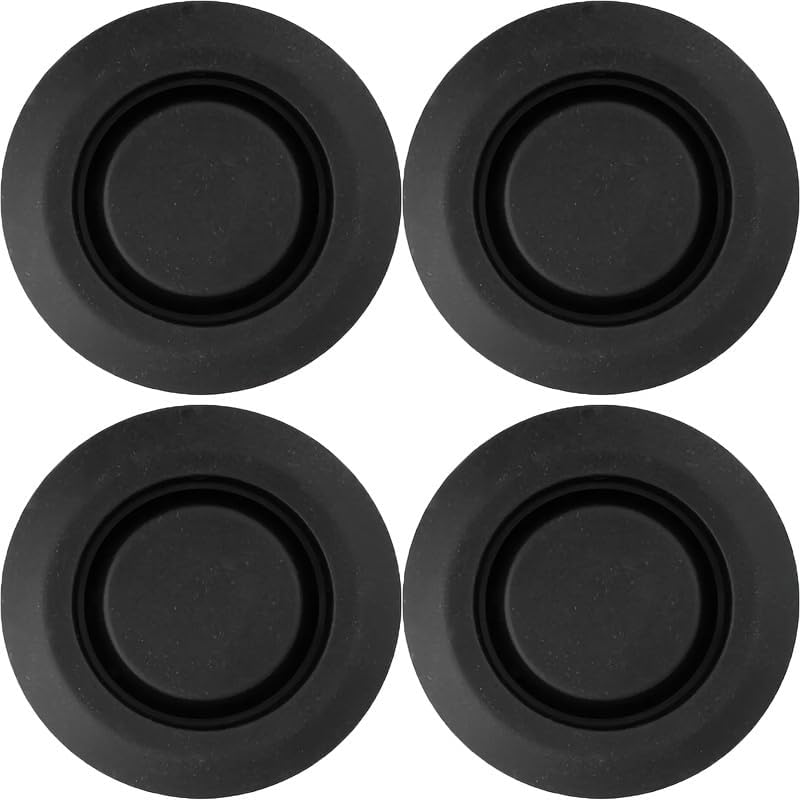 4Pcs Car Chassis Dust Plug Car Door Rubber Plug Sealant Screw Hole Tool Cover Waterproof Universal Sealing Tool for Car Wiring Furniture