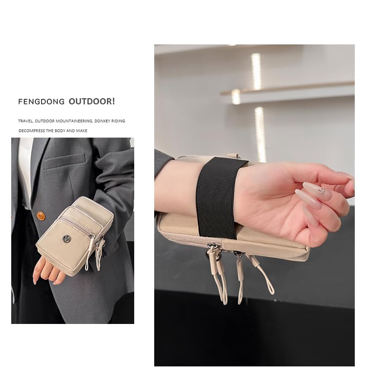 Small Crossbody Wallet Phone Bag, Women Phone Shoulder Bag, Fabric Handbag4