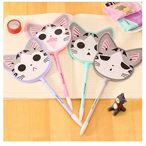Buy Cute Fan Style Cat Pen Writing School Office Supply Student Prize