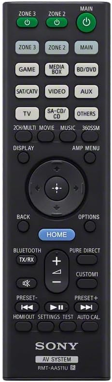 Sony STR-AZ5000ES 11.2 Channel 8K Home Theater AV Receiver (Renewed)
